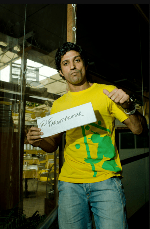 Farhan Akhtar Holding Paper