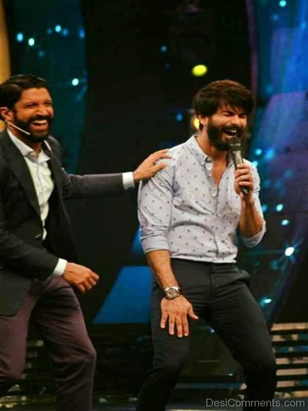 Farhan Akhtar With Shahid