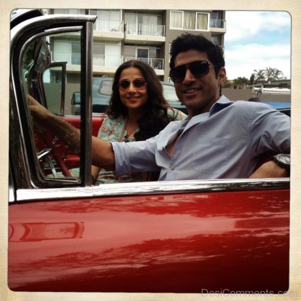 Farhan Akhtar With Vidya Balan