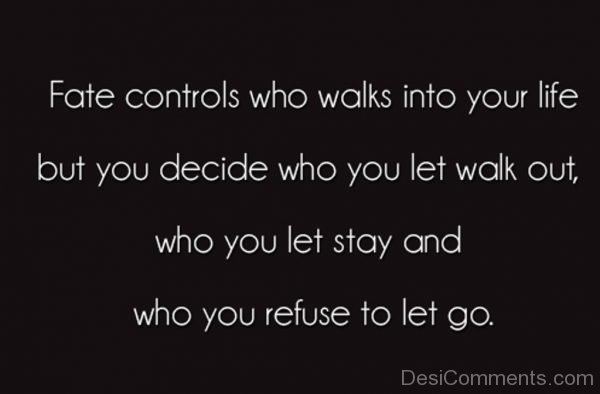 Fate Controls who Walks Into Your Life-DC09