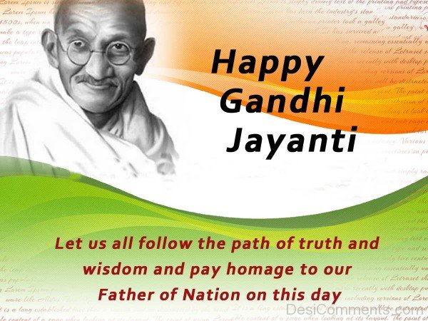 Father Of Nation Gandhi Ji