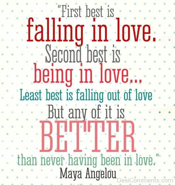 First Best Is Faliing In Love - DC426