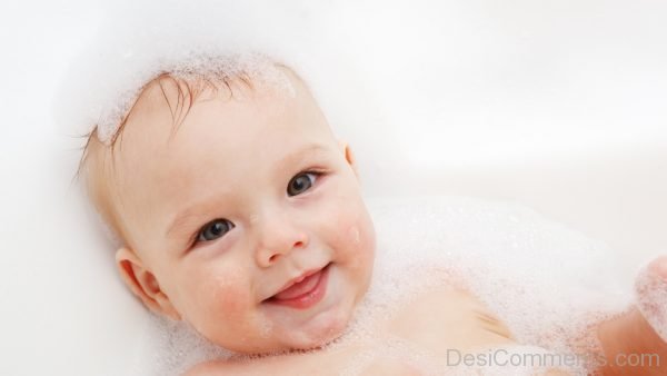 Baby Foam Bathing