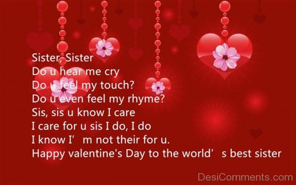 For My Sister – Happy Sister’s Day