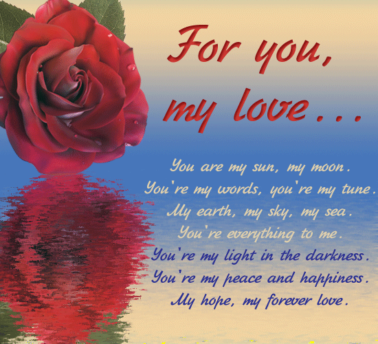 For You,My Love