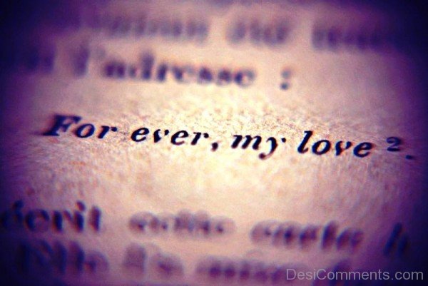 Forever,My Love