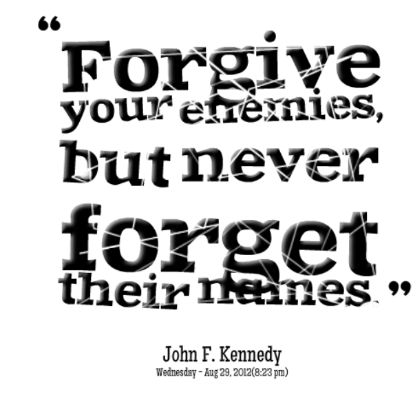 Forgive Your Enemies -dc1251