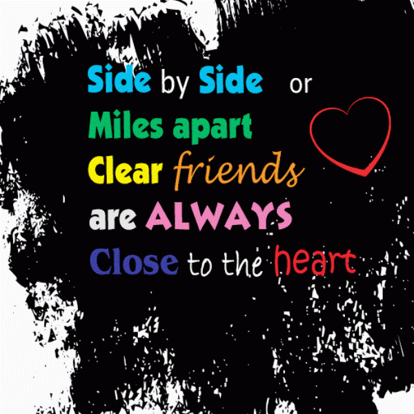 Friends Are Always Close To The Heart-dc099003