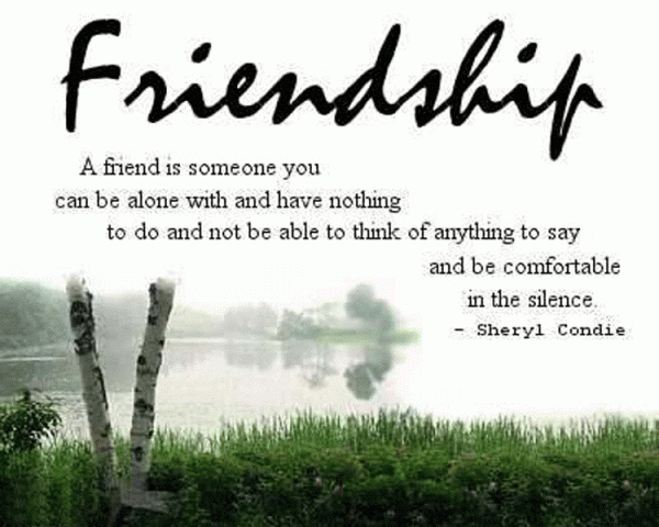 Friendship And Love Quote