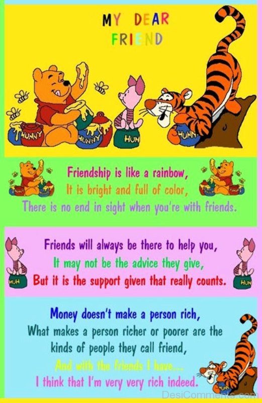 Friendship Is Like A Rainbow