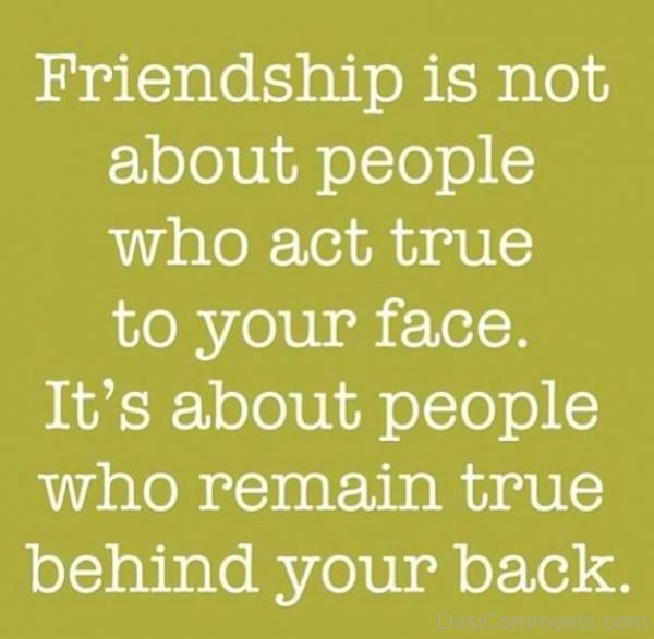 Friendship Is Not About People-Dc042