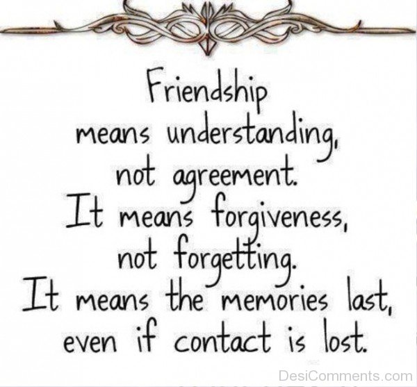 Friendship  Means Forgiveness Not Forgetting-dc099070