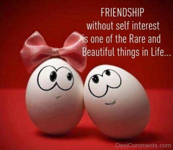 Friendship Without Self Interest Is One Of The Rare