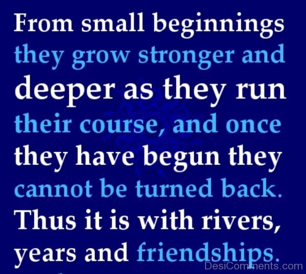 From Small Beginnings They Grow Stronger-DC067