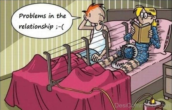 Funny Cartoons Husband and Wife 