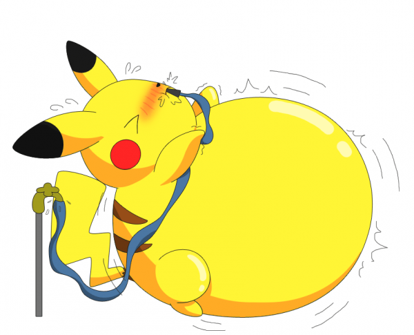 Funny Fat Pikachu Image
