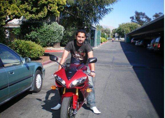 Geeta Zaildar On Bike