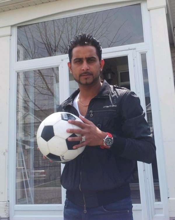 Geeta Zaildar With Football