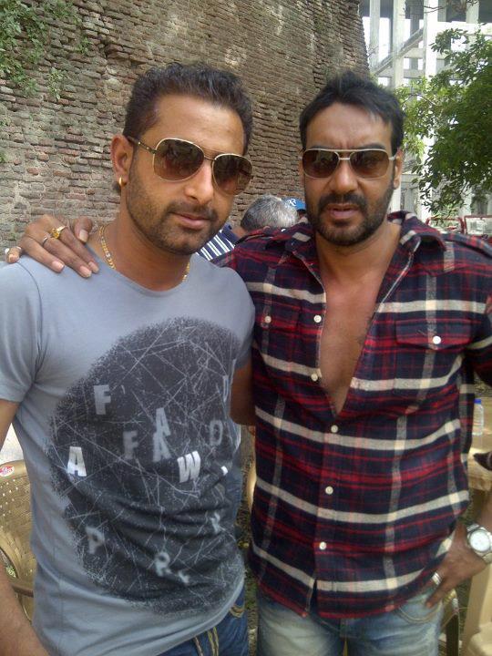 Geeta Zaildar With Superstar Ajay Devgan