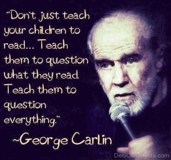 George carlin quote-dc018046