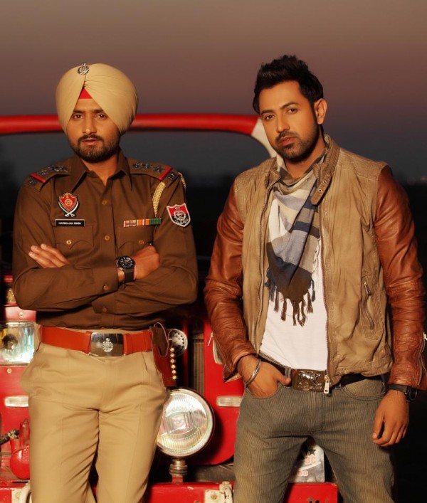 Gippy Grewal And Harbhajan Singh