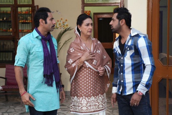 Gippy Grewal During A Movie Scene