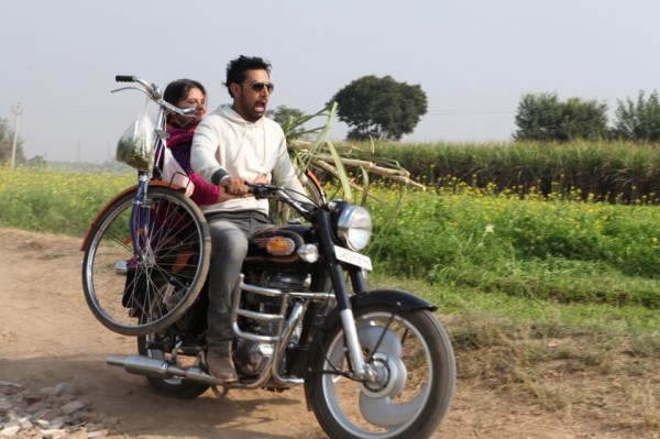 Gippy Grewal During A Movie Scene