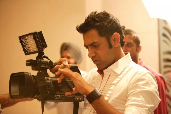 Gippy Grewal During Shooting