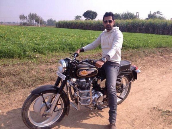 Gippy Grewal On Bike