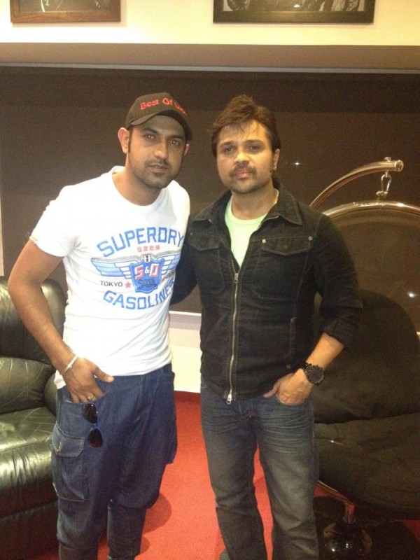 Gippy Grewal With Himesh Reshammiya