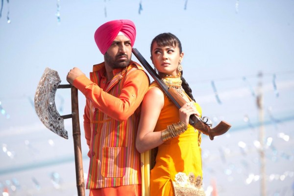 Gippy Grewal With Surveen Chawla