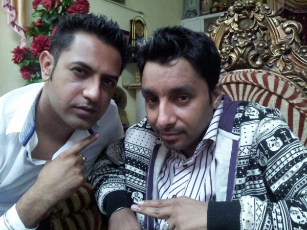 Gippy Grewal With Yudhveer Manak Photo