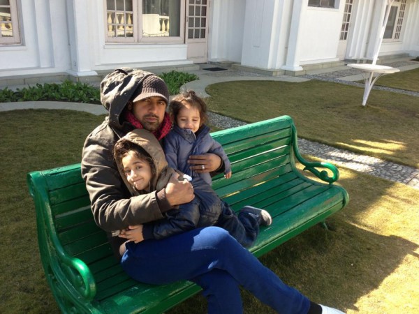 Gippy Grewal With His Sons