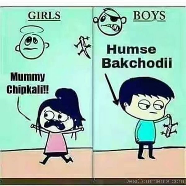 Girls Vs Boys