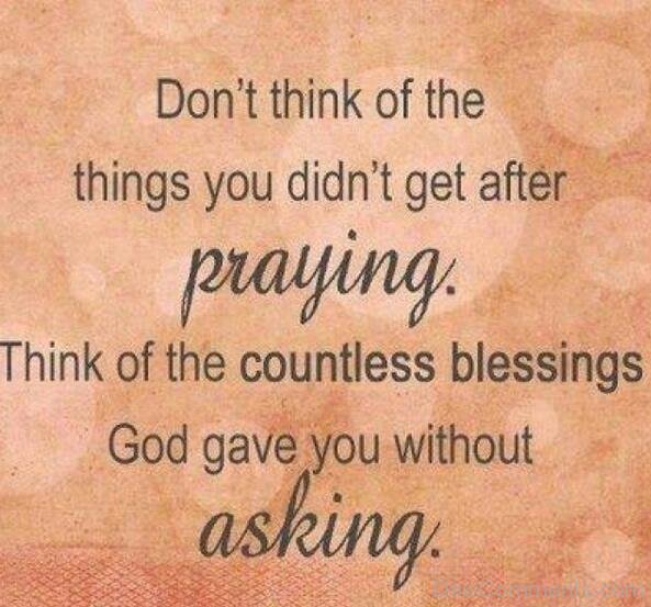 God Gave You Without Asking