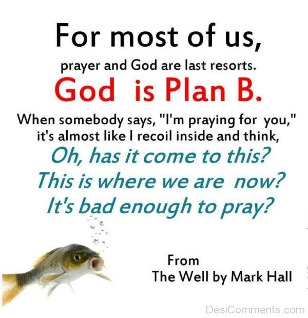 God Is Plan B