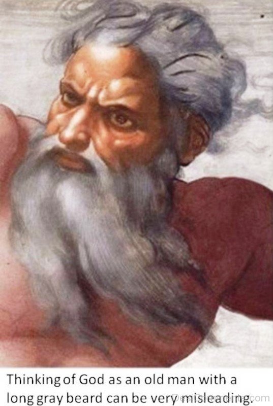 God With Long Gray Beard