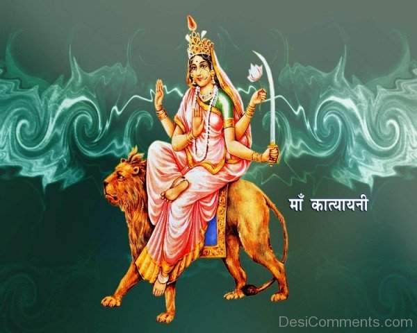 Goddess Katyayani - Happy Navratri-dc0ui01