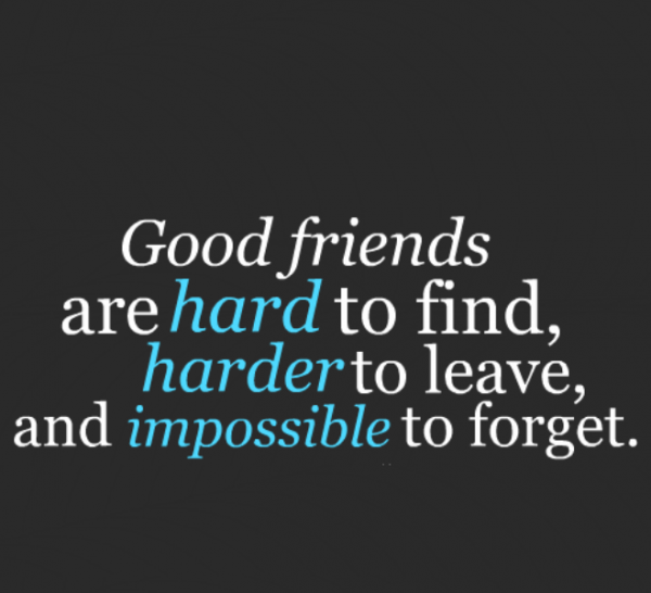 Good Friends Are Harder To Leave-DC110