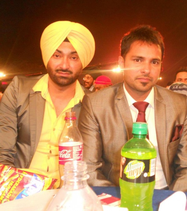 Gurkirpal Surapuri With Amrinder Gill