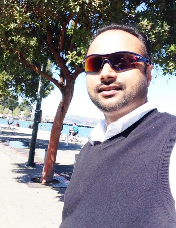 Gurminder Guri Wearing Sunglasses 