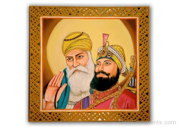 Guru Nanak Dev Ji And Guru Gobind Singh Ji-DC060