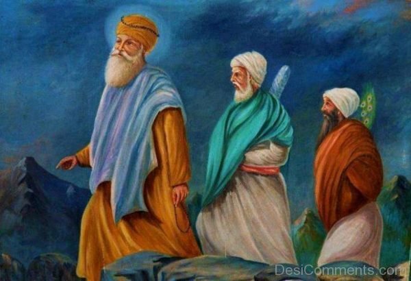 Guru Nanak Dev Ji And His Dicsiple