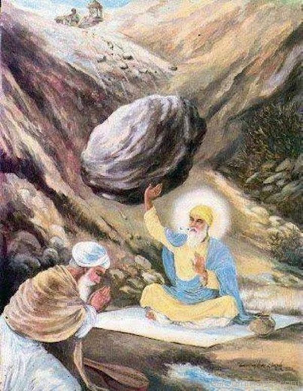 Guru Nanak Dev Ji Stop Stone