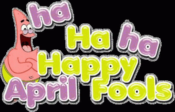 Haha – Happy April Fools