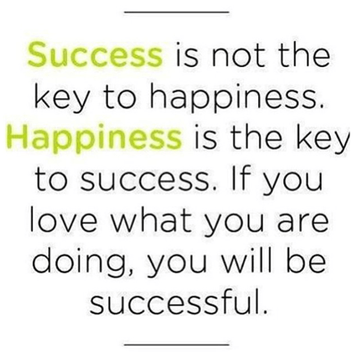 Happiness Is The Key To Success