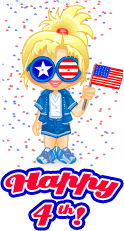 Happy 4th Of July – Smiley Emoticon