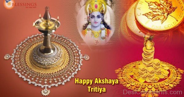 Happy Akshaya Tritiya With Blessings