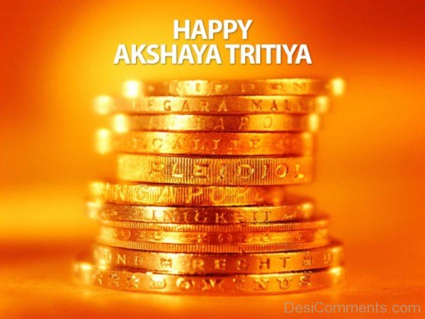 Happy  Akshaya Tritiya With Gold