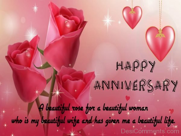 Happy Anniversary - A Beautiful Rose-DC10